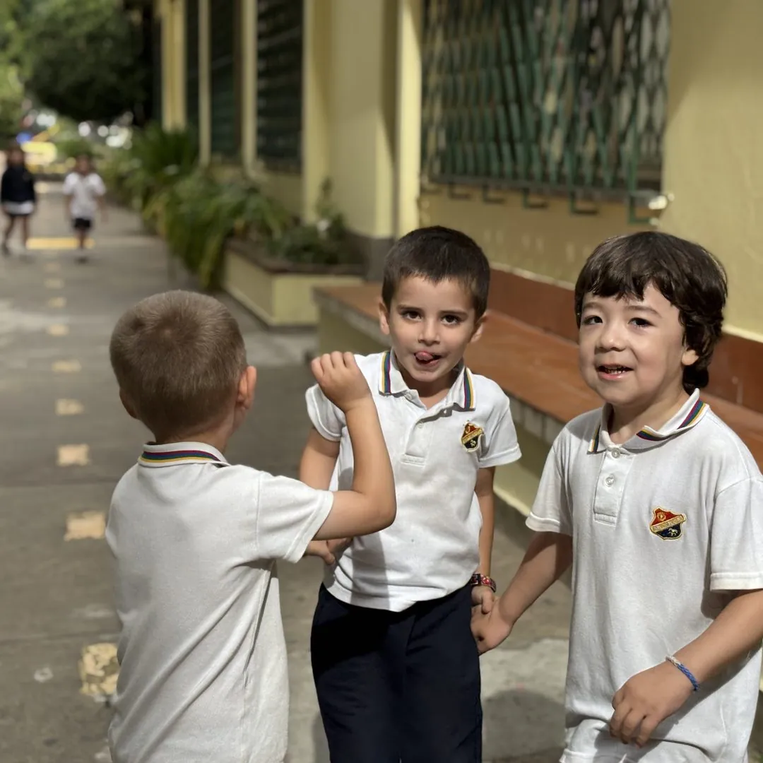 Publicación de Instagram del colegio