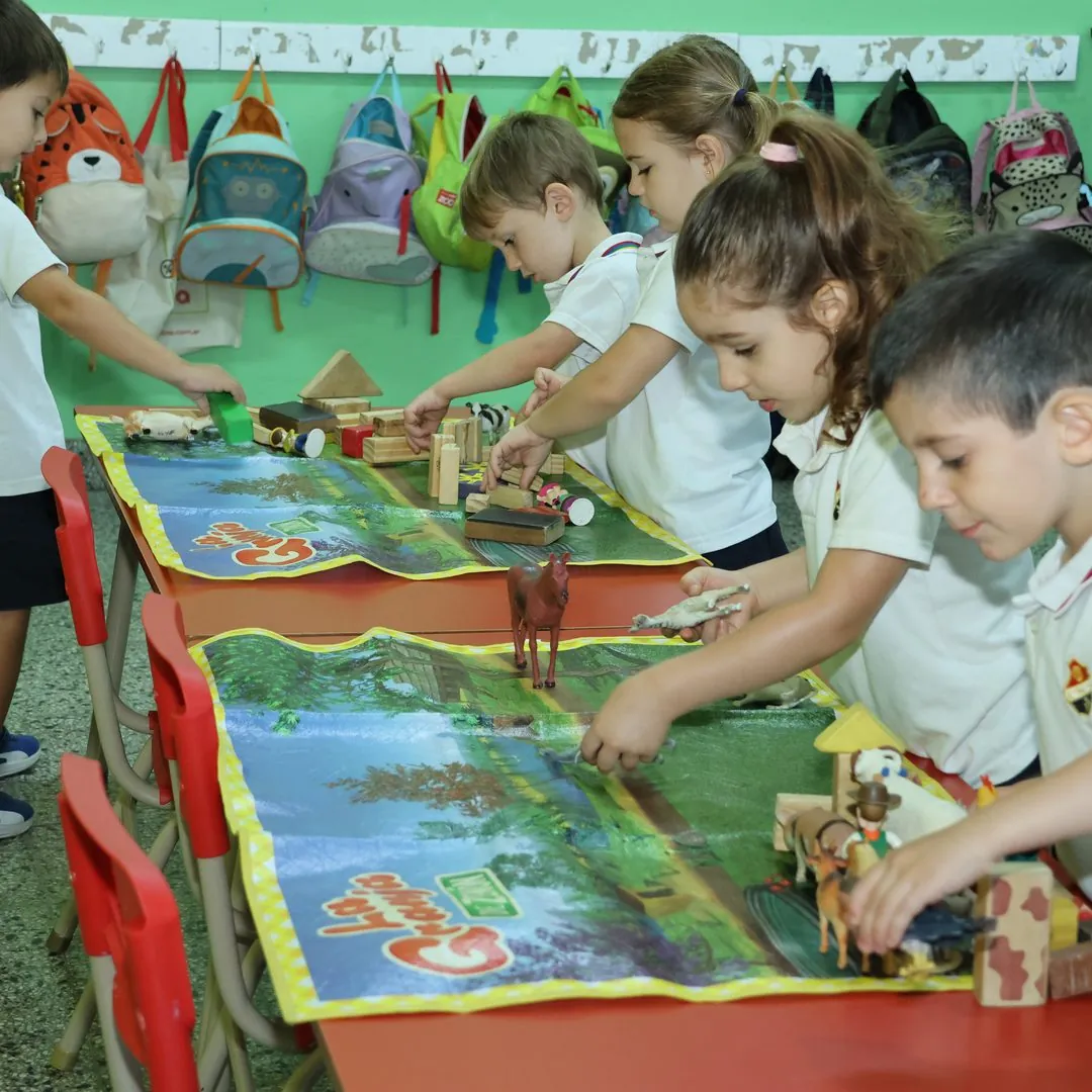 Publicación de Instagram del colegio